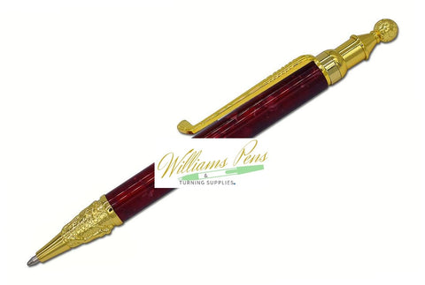 Gold Golf Pen Kit - Williams Pens & Turning Supplies.