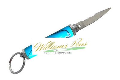 Chrome Compact Keychain Knife Kit - Williams Pens & Turning Supplies. Chrome Compact Keychain Knife Kit - Williams Pens & Turning Supplies.
