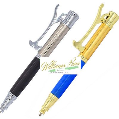 Gold Firefighters Click Pen Kits - Williams Pens & Turning Supplies.