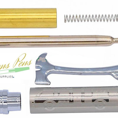 Chrome Firefighters Click Pen Kits - Williams Pens & Turning Supplies. Chrome Firefighters Click Pen Kits - Williams Pens & Turning Supplies.