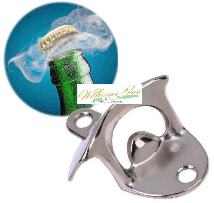 Stainless Steel Beer Bottle Opener - Williams Pens & Turning Supplies.
