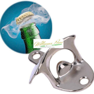 Stainless Steel Beer Bottle Opener - Williams Pens & Turning Supplies.