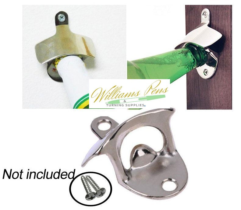 Stainless Steel Beer Bottle Opener - Williams Pens & Turning Supplies.