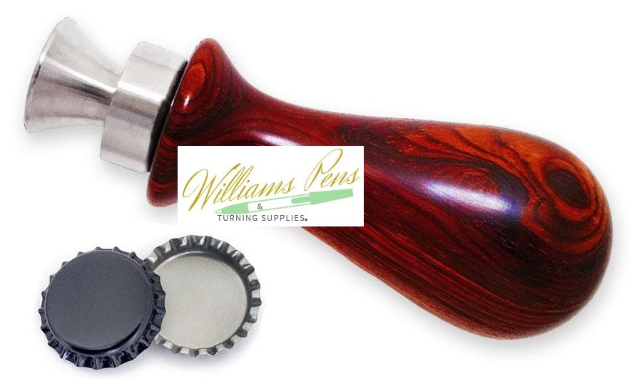 Stainless Steel Bottle Opener For Handle - Williams Pens & Turning Supplies.