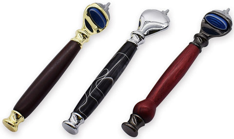 Chrome Fusion Razor Shaver Handle Kits - Williams Pens & Turning Supplies.