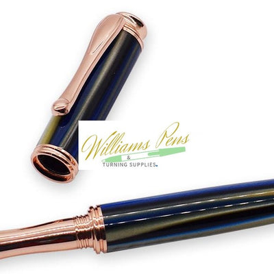 Copper AstonMatin Rollerball Pen Kits - Williams Pens & Turning Supplies. Copper AstonMatin Rollerball Pen Kits - Williams Pens & Turning Supplies.
