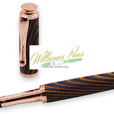 Copper AstonMatin Fountain Pen Kits - Williams Pens & Turning Supplies. Copper AstonMatin Fountain Pen Kits - Williams Pens & Turning Supplies.