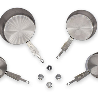 Stainless Steel Measuring Cup Kits (4pcs/set) - Williams Pens & Turning Supplies. Stainless Steel Measuring Cup Kits (4pcs/set) - Williams Pens & Turning Supplies.