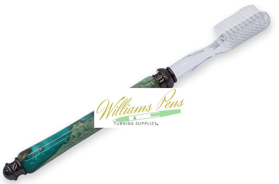 Gun Metal Toothbrush Handle Kits - Williams Pens & Turning Supplies.