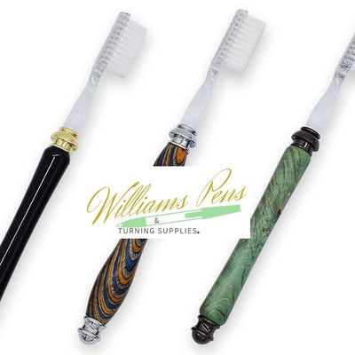 Gun Metal Toothbrush Handle Kits - Williams Pens & Turning Supplies. Gun Metal Toothbrush Handle Kits - Williams Pens & Turning Supplies.