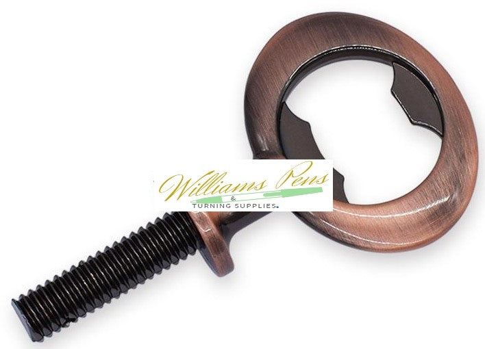 Antique Rose Copper Polish Bottle Opener Kit