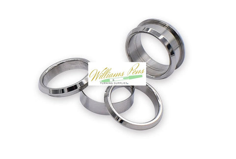 Stainless Steel Ring Core (3pcs/set,1pcs inner ring + 2pcs outside rings) Inside dimension: 19.0mm. Width size: 9mm