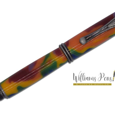 Antique Pewter Retro Fountain Pen Kits Antique Pewter Retro Fountain Pen Kits