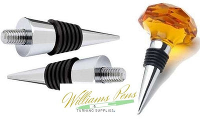 Gold Bottle Stopper - Williams Pens & Turning Supplies. Gold Bottle Stopper - Williams Pens & Turning Supplies.