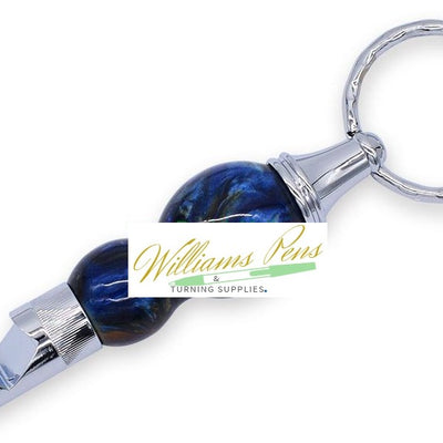 Chrome Bottle Opener Key Chain Kits Chrome Bottle Opener Key Chain Kits
