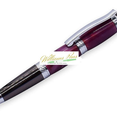 Chrome & Gun Metal Graceful Pluma Pen Kits Chrome & Gun Metal Graceful Pluma Pen Kits
