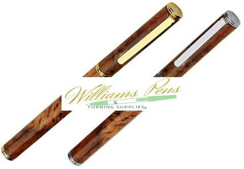 Chrome Conservative Fountain Pen Kits