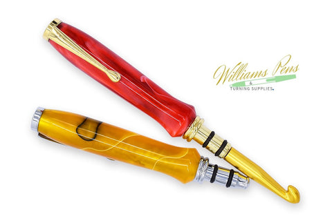 Gold Crochet Hook Kit Sets ( 8 Different Hooks )