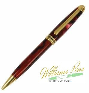 Gun Metal Euro Pen Kits - Williams Pens & Turning Supplies.