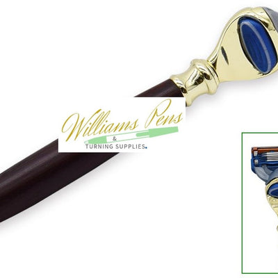 Gold Fusion Razor Shaver Handle Kits - Williams Pens & Turning Supplies. Gold Fusion Razor Shaver Handle Kits - Williams Pens & Turning Supplies.