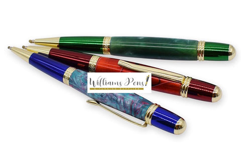 Gold & Red Sierra Pen Kits
