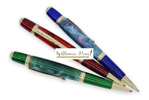 Gold & Red Sierra Pen Kits