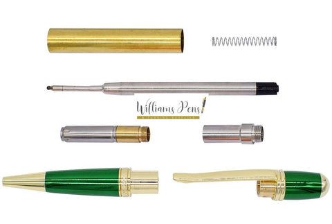 Gold & Green Sierra Pen Kits