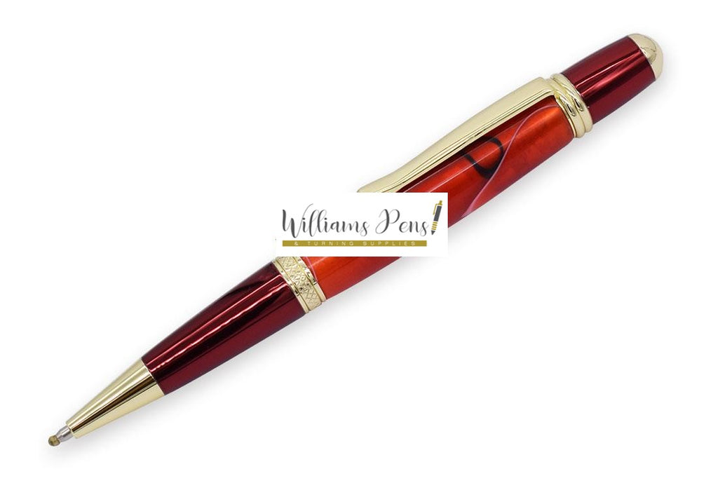 Gold & Red Sierra Pen Kits