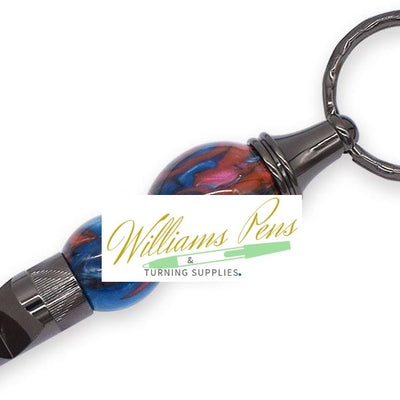 Gun Metal Bottle Opener Key Chain Kits Gun Metal Bottle Opener Key Chain Kits