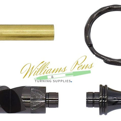 Gun Metal Bottle Opener Key Chain Kits Gun Metal Bottle Opener Key Chain Kits