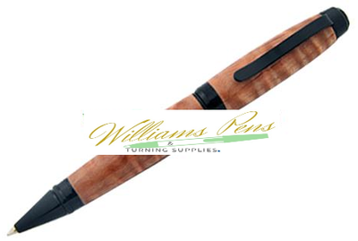 Black Chrome Cigar Pen Kits - Williams Pens & Turning Supplies.