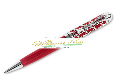 Silver European filigree pen kits - Williams Pens & Turning Supplies. Silver European filigree pen kits - Williams Pens & Turning Supplies.
