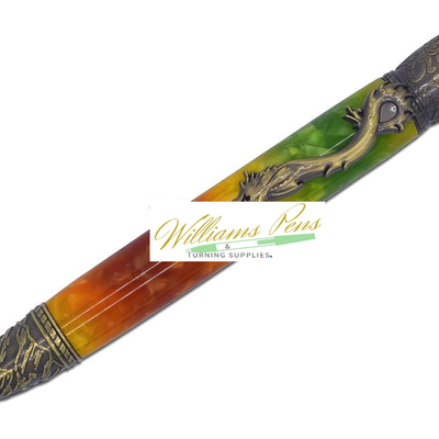 Antique bronze polish MT Kunlun Loong pen Dragon - Williams Pens & Turning Supplies. Antique bronze polish MT Kunlun Loong pen Dragon - Williams Pens & Turning Supplies.