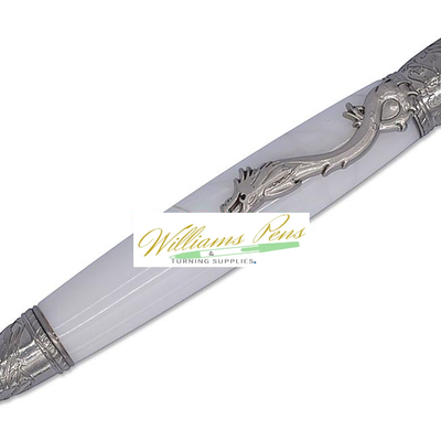 Antique silver MT Kunlun Loong pen kit Dragon - Williams Pens & Turning Supplies. Antique silver MT Kunlun Loong pen kit Dragon - Williams Pens & Turning Supplies.