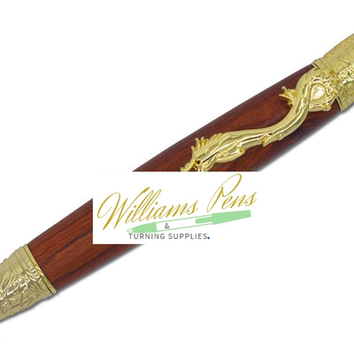 Gold MT Kunlun Loong pen kits Dragon - Williams Pens & Turning Supplies. Gold MT Kunlun Loong pen kits Dragon - Williams Pens & Turning Supplies.