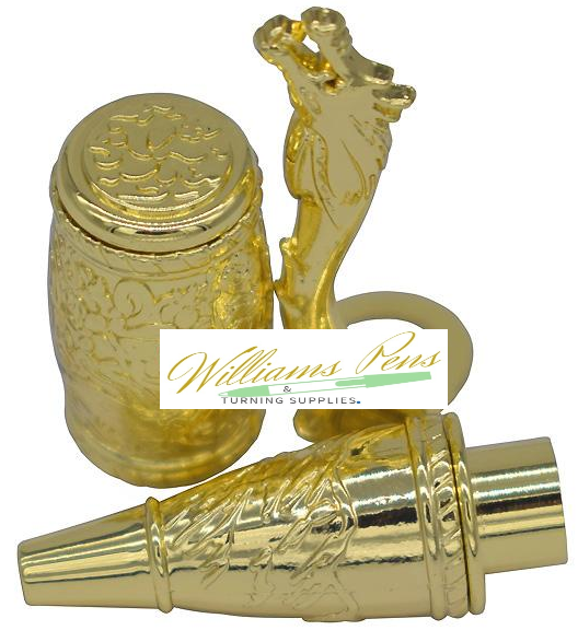 Gold MT Kunlun Loong pen kits Dragon - Williams Pens & Turning Supplies.