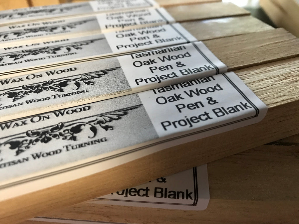 Tasmanian Oak Wood Pen & Project Blank