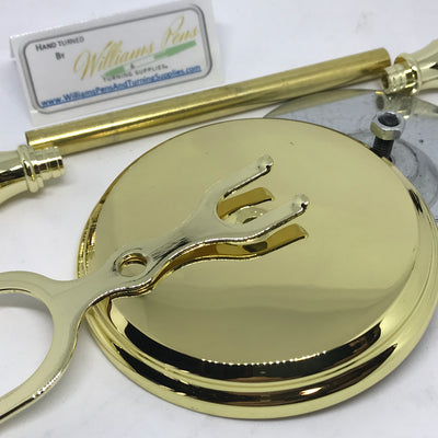 Gold Shaving Stand Kit - Williams Pens & Turning Supplies.