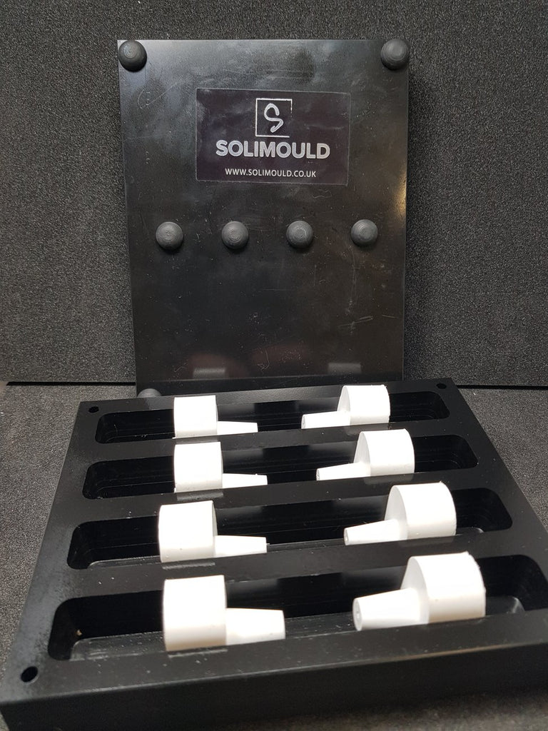 Solimould Quad with Tube in Bungs - Williams Pens & Turning Supplies.