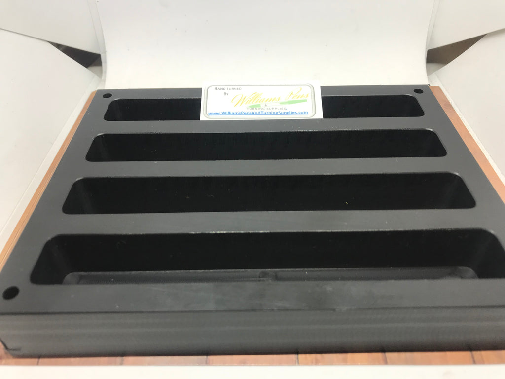 Solimould Quad with Tube in Bungs - Williams Pens & Turning Supplies.