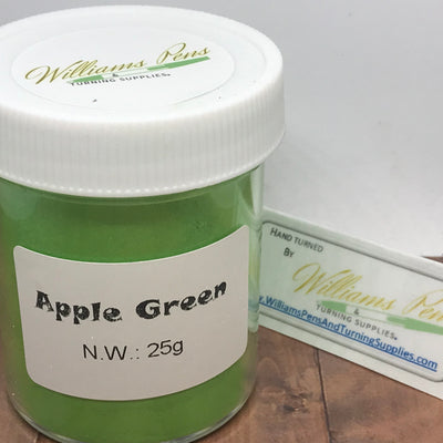 Mica Pigment 2# Apple Green - Williams Pens & Turning Supplies.