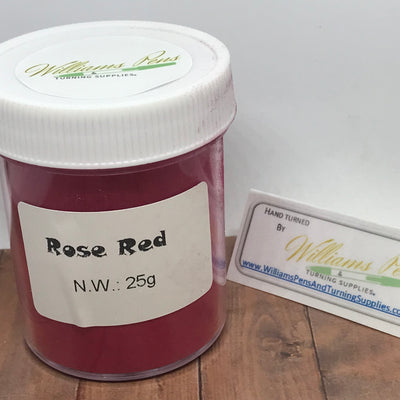 Mica Pigment 11# Rose red - Williams Pens & Turning Supplies. Mica Pigment 11# Rose red - Williams Pens & Turning Supplies.