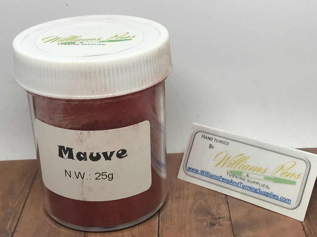 Mica Pigment 12# Mauve - Williams Pens & Turning Supplies.