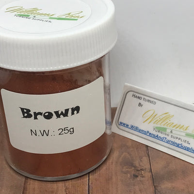 Mica Pigment 20# Brown - Williams Pens & Turning Supplies.