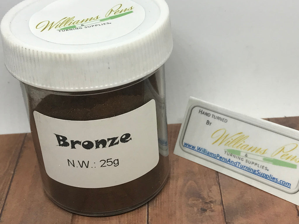 Mica Pigment 22# Bronze - Williams Pens & Turning Supplies.