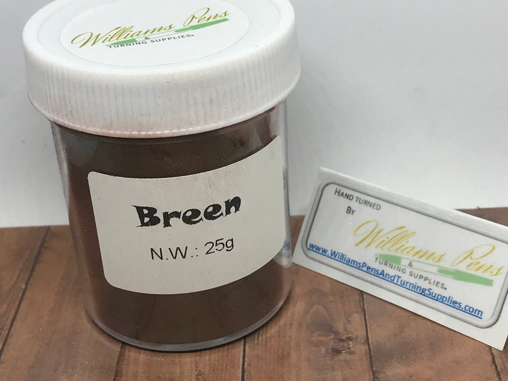 Mica Pigment 24# Breen - Williams Pens & Turning Supplies.