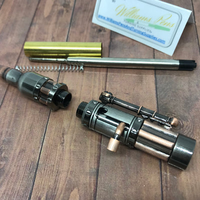 Antique Rose Copper and Gun Polish Victorian Pen Kit - Williams Pens & Turning Supplies. Antique Rose Copper and Gun Polish Victorian Pen Kit - Williams Pens & Turning Supplies.
