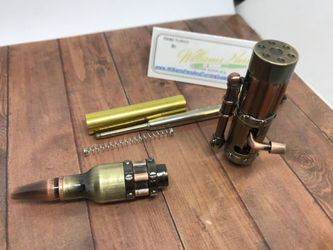 Antique Rose Copper and Bronze Polish Victorian Pen Kit - Williams Pens & Turning Supplies.