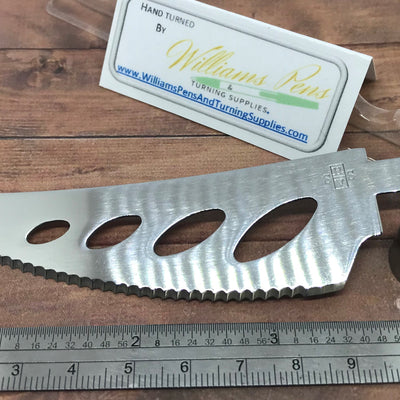 Holey Tapered Cheese Knife - Williams Pens & Turning Supplies. Holey Tapered Cheese Knife - Williams Pens & Turning Supplies.