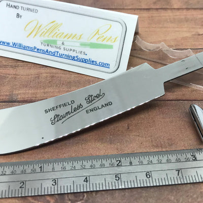 Sheffield Pate or Small Butter Knife - Williams Pens & Turning Supplies. Sheffield Pate or Small Butter Knife - Williams Pens & Turning Supplies.